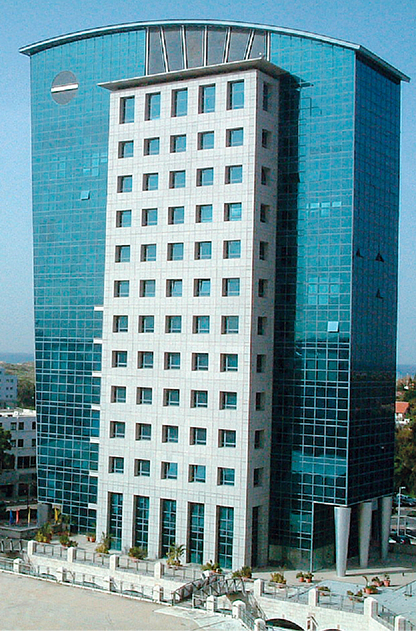 Image: The building housing Moriroku's office in Hezliya, Israel