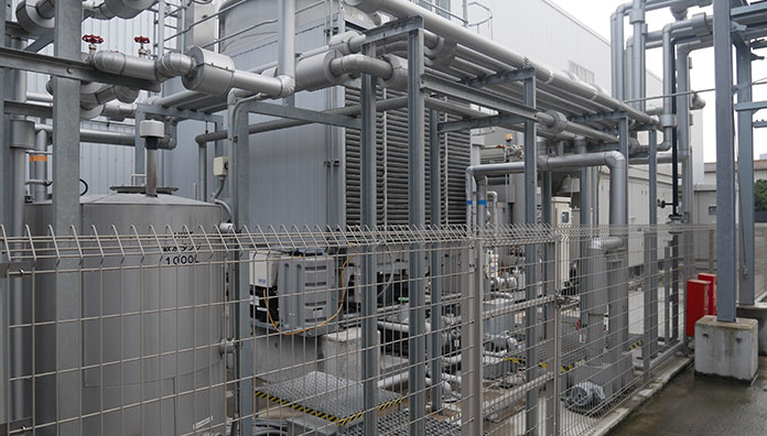 Image: Cogeneration facilities at the Kanto Plant