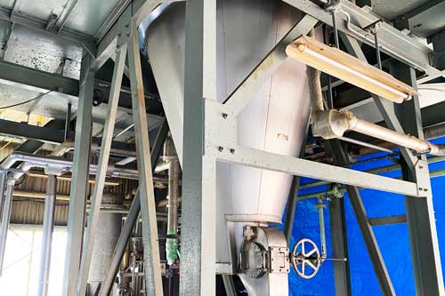 写真：ナウター乾燥機下部