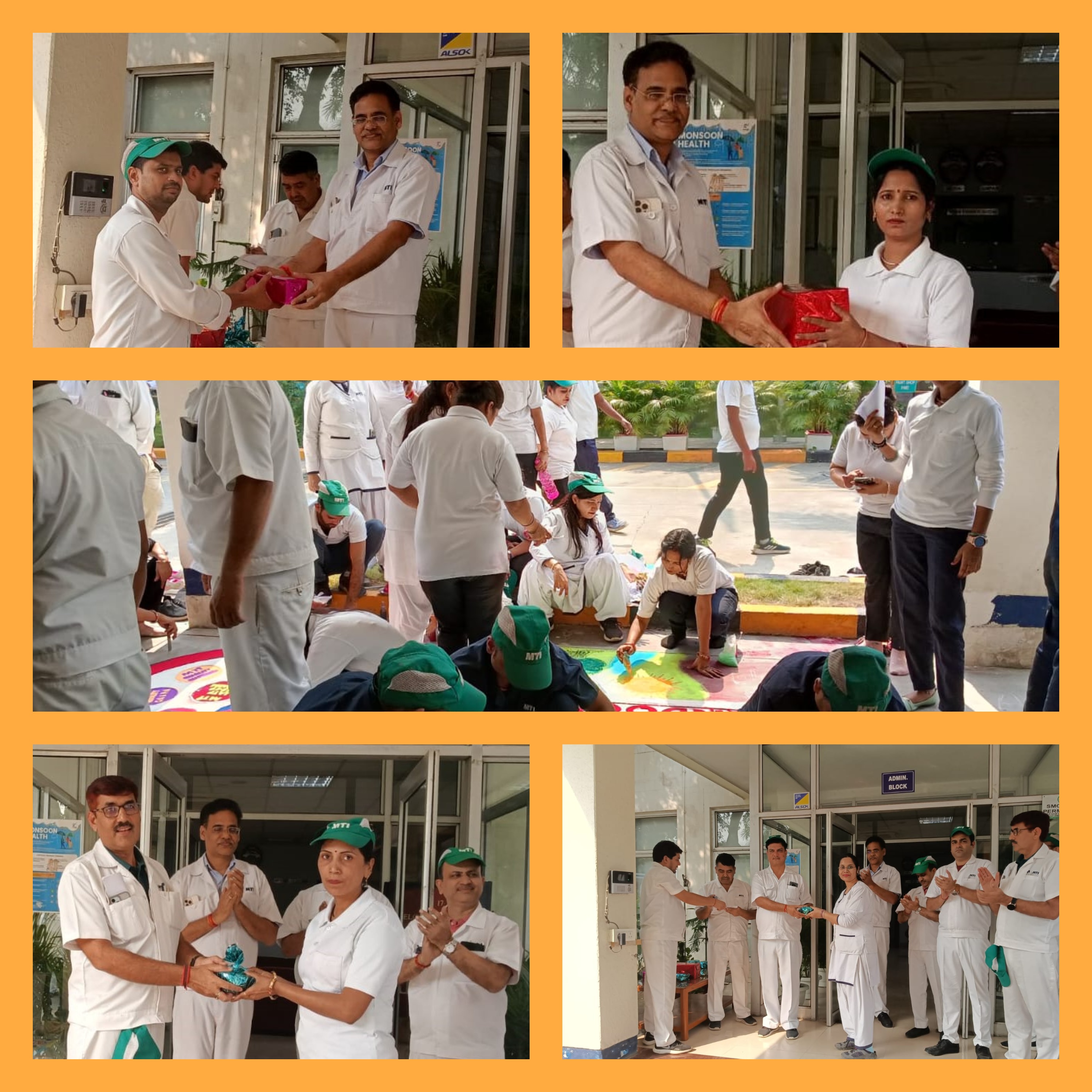 Photo：Photos of our employees in India