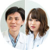 設計課　2010年入社　T.Y開発課　2018年入社　M.S　